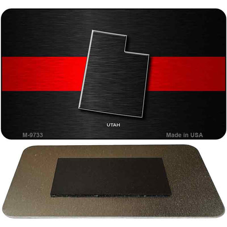 Utah Thin Red Line Novelty Metal Magnet M-9733