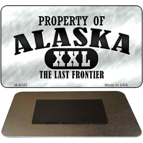 Property Of Alaska Novelty Metal Magnet M-9743