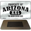 Property Of Arizona Novelty Metal Magnet M-9744