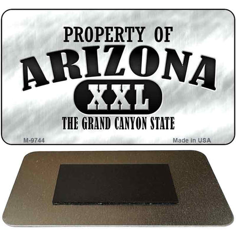 Property Of Arizona Novelty Metal Magnet M-9744