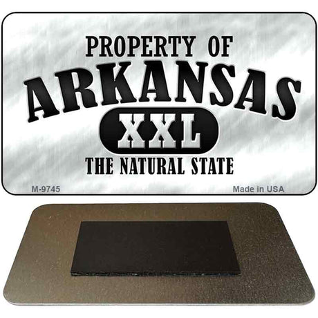 Property Of Arkansas Novelty Metal Magnet M-9745