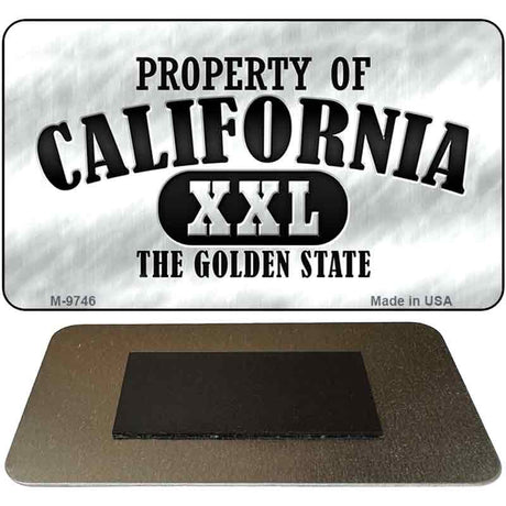 Property Of California Novelty Metal Magnet M-9746