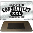 Property Of Connecticut Novelty Metal Magnet M-9748