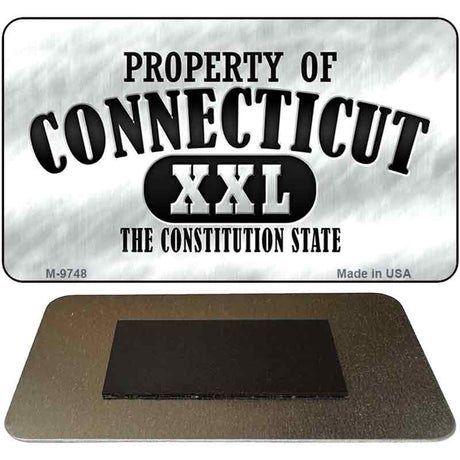 Property Of Connecticut Novelty Metal Magnet M-9748