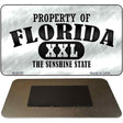 Property Of Florida Novelty Metal Magnet M-9750