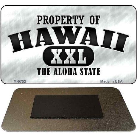 Property Of Hawaii Novelty Metal Magnet M-9752