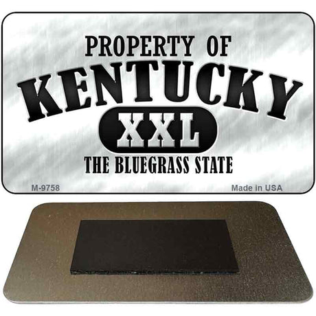 Property Of Kentucky Novelty Metal Magnet M-9758