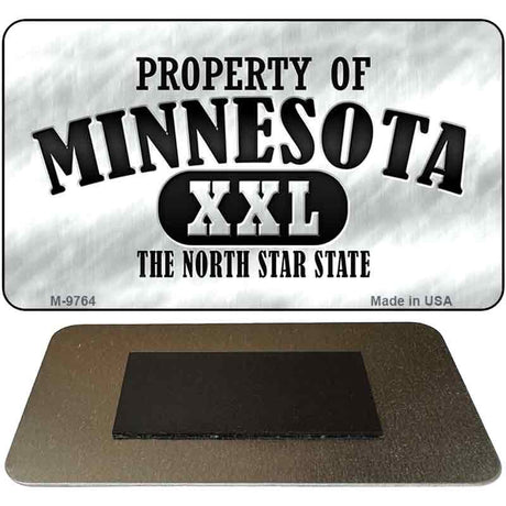 Property Of Minnesota Novelty Metal Magnet M-9764