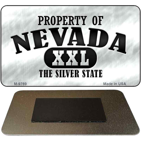 Property Of Nevada Novelty Metal Magnet M-9769