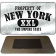 Property Of New York Novelty Metal Magnet M-9773