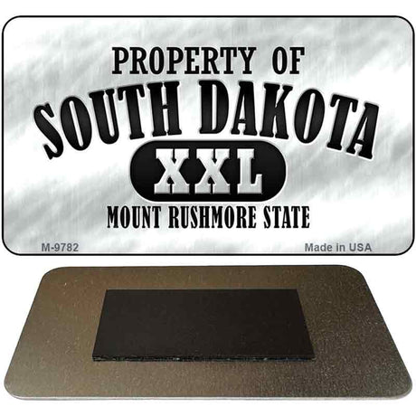 Property Of South Dakota Novelty Metal Magnet M-9782