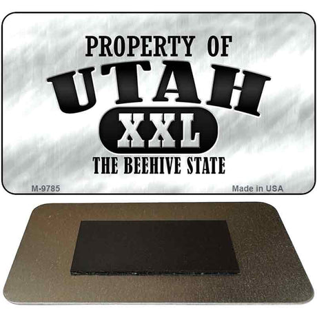 Property Of Utah Novelty Metal Magnet M-9785