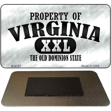 Property Of Virginia Novelty Metal Magnet M-9787