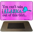 Alaska Girl Novelty Metal Magnet M-9793