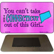 Connecticut Girl Novelty Metal Magnet M-9798