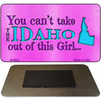 Idaho Girl Novelty Metal Magnet M-9803