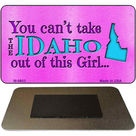 Idaho Girl Novelty Metal Magnet M-9803