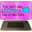 Iowa Girl Novelty Metal Magnet M-9806