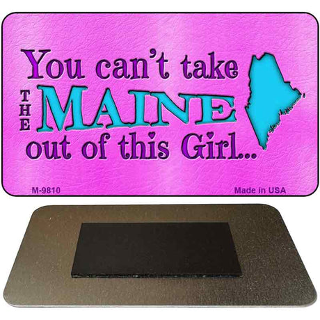 Maine Girl Novelty Metal Magnet M-9810