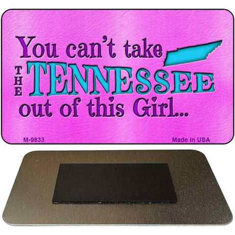 Tennessee Girl Novelty Metal Magnet M-9833