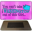 Washington Girl Novelty Metal Magnet M-9838