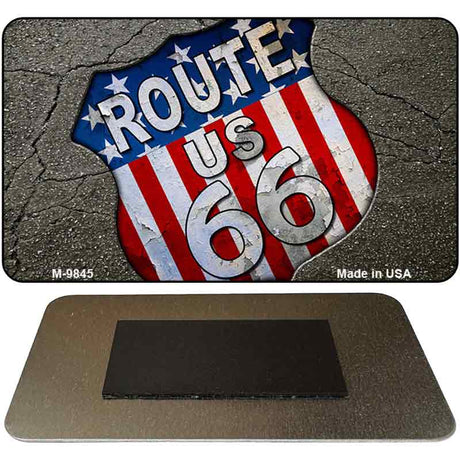 Asphalt Highway Novelty Metal Magnet M-9845