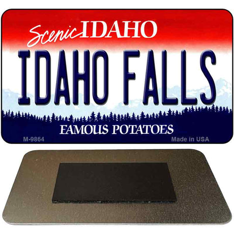 Idaho Falls Idaho State Metal Novelty Magnet M-9864