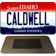 Caldwell Idaho State Metal Novelty Magnet M-9866