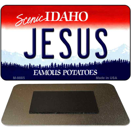 Jesus Idaho State Metal Novelty Magnet M-9885