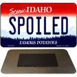 Spoiled Idaho State Metal Novelty Magnet M-9887