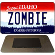 Zombie Idaho State Metal Novelty Magnet M-9890