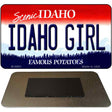 Idaho Girl Idaho State Metal Novelty Magnet M-9893