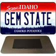 Gem State Idaho State Metal Novelty Magnet M-9897