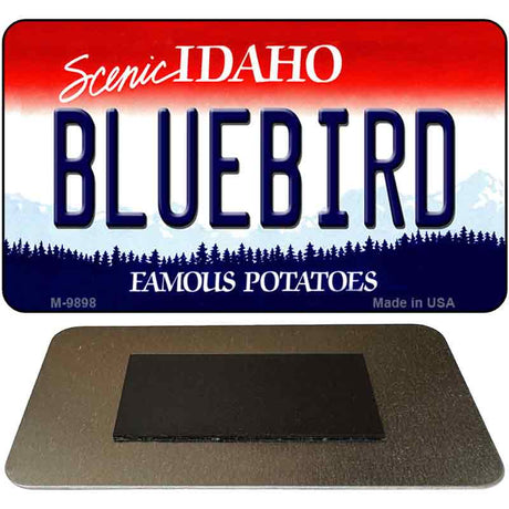 Bluebird Idaho State Metal Novelty Magnet M-9898