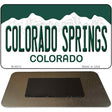 Colorado Springs Colorado Metal Novelty Magnet M-9913