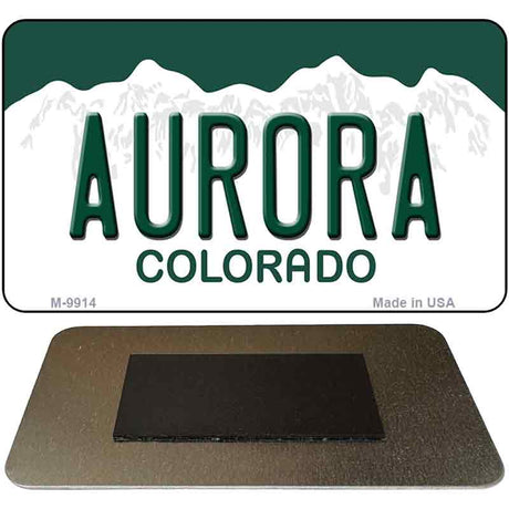 Aurora Colorado Metal Novelty Magnet M-9914