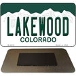 Lakewood Colorado Metal Novelty Magnet M-9916