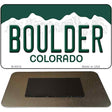 Boulder Colorado Metal Novelty Magnet M-9918