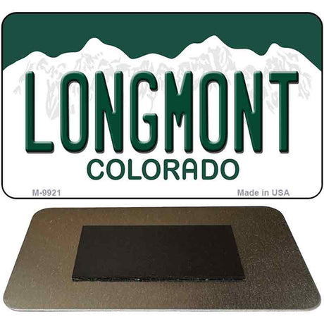 Longmont Colorado Metal Novelty Magnet M-9921