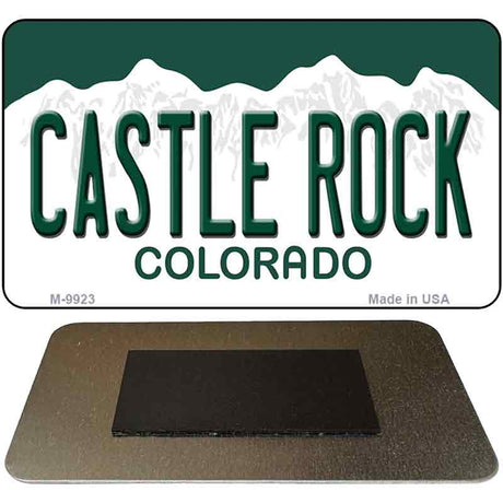 Castle Rock Colorado Metal Novelty Magnet M-9923