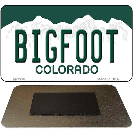 Bigfoot Colorado Metal Novelty Magnet M-9930