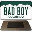 Bad Boy Colorado State Metal Novelty Magnet M-9933