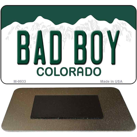 Bad Boy Colorado State Metal Novelty Magnet M-9933