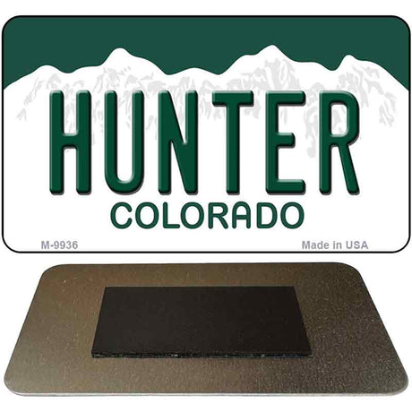 Hunter Colorado State Metal Novelty Magnet M-9936