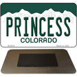 Princess Colorado State Metal Novelty Magnet M-9938