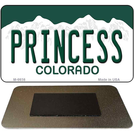 Princess Colorado State Metal Novelty Magnet M-9938