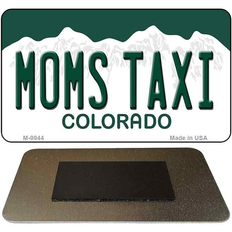 Moms Taxi Colorado State Metal Magnet Novelty M-9944