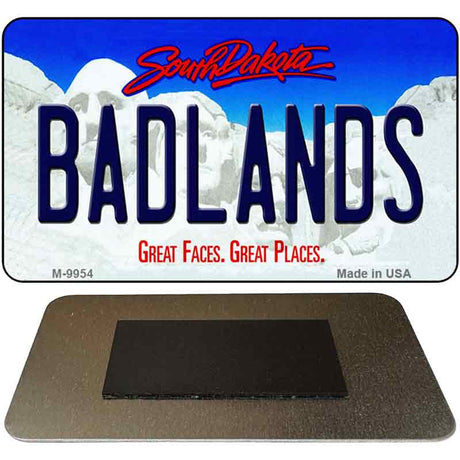 Badlands South Dakota State Magnet Novelty M-9954