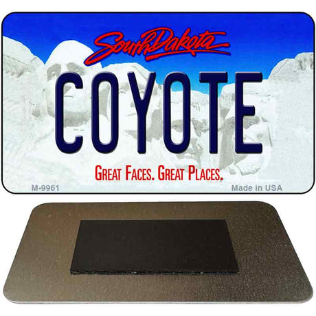 Coyote South Dakota State Magnet Novelty M-9961