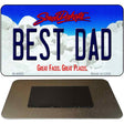 Best Dad South Dakota State Magnet Novelty M-9966